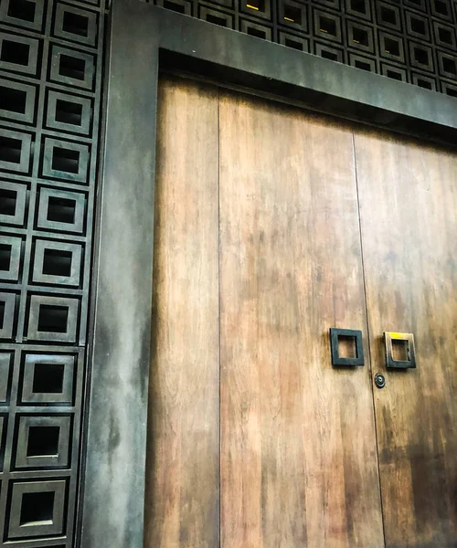 Alte Türen Verschließen Blick Die Antiken Straßen Von Athens — Stockfoto