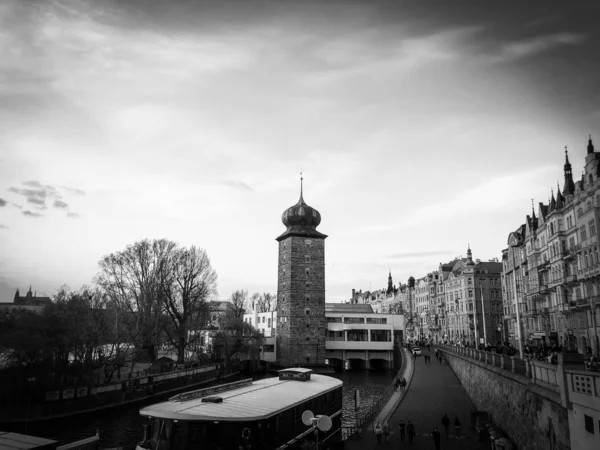 Panoramatický Výhled Vltavu — Stock fotografie