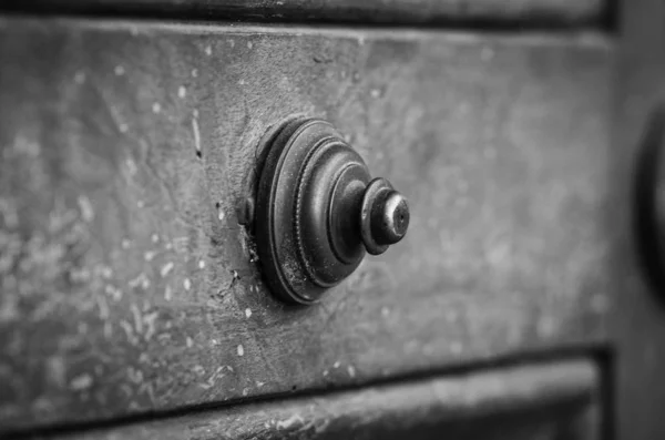 Ancient Doors Close Historical Streets Rome — Stock Photo, Image