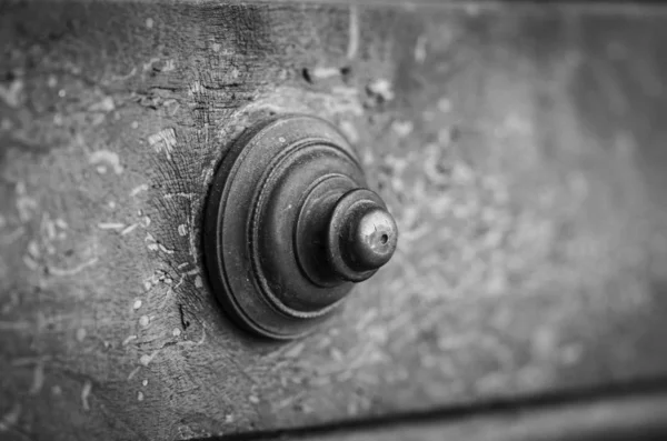 Ancient Doors Close Historical Streets Rome — 图库照片