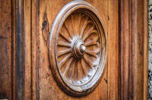 Ancient Doors Close Historical Streets Rome — Stock Photo, Image