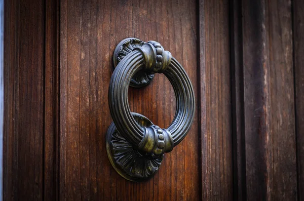 Ancient Doors Close Historical Streets Rome — Stock Photo, Image