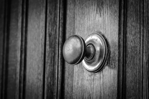 Ancient Doors Close Historical Streets Rome — 图库照片