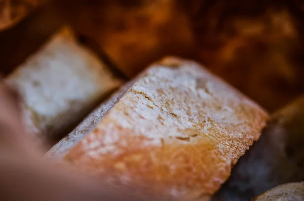 Домашний Хлеб Крупным Планом — стоковое фото