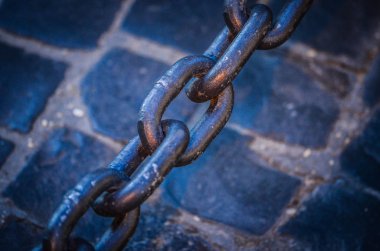 zanaatkar eski zincir tasarımı - duvar kağıdı kapat