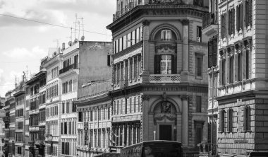 Roma 'nın tarihi sokaklarına yakından bakın.