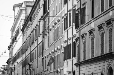 Roma 'nın tarihi sokaklarına yakından bakın.