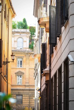 Roma 'nın tarihi sokaklarına yakından bakın.