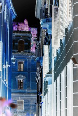 Roma 'nın tarihi sokaklarına yakından bakın.