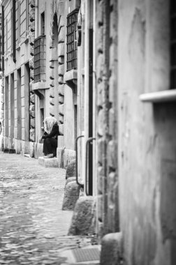 Roma 'nın tarihi sokaklarına yakından bakın.