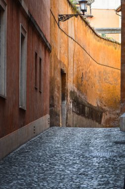Roma 'nın tarihi sokaklarına yakından bakın.