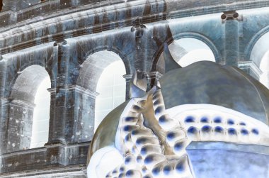 Roma 'nın tarihi sokaklarına yakından bakın.