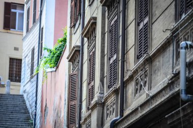 Roma 'nın tarihi sokaklarına yakından bakın.