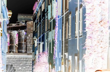 Roma 'nın tarihi sokaklarına yakından bakın.