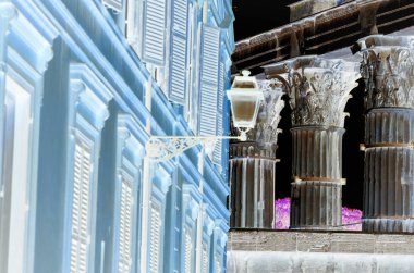 Roma 'nın tarihi sokaklarına yakından bakın.