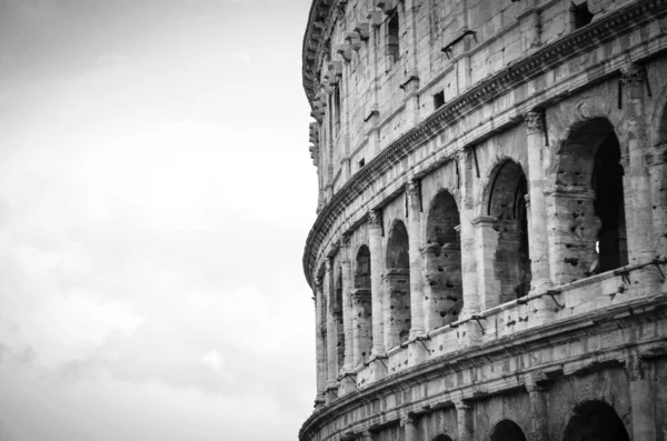 Vista Perto Das Ruas Históricas Roma — Fotografia de Stock