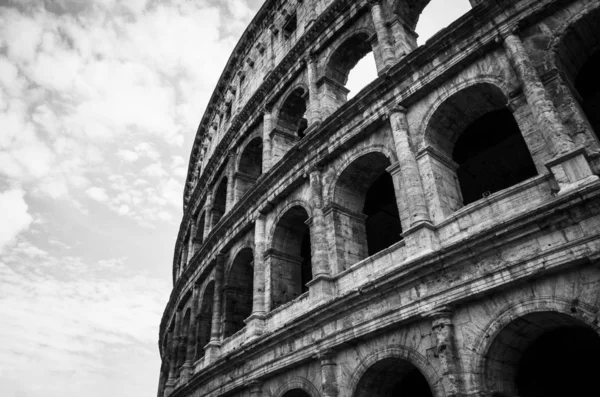 Vista Perto Das Ruas Históricas Roma — Fotografia de Stock