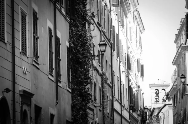 Vista Cerca Las Calles Históricas Roma —  Fotos de Stock