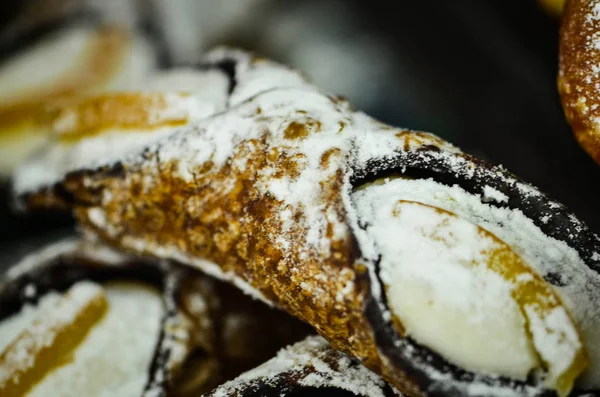 Lezzetli Talyan Pastası Mini Kekler — Stok fotoğraf