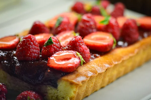 Deliciosa Pastelaria Italiana Mini Bolos — Fotografia de Stock