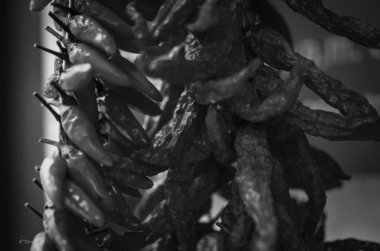 taze sebzeler - biber yerel İtalyan pazarında yakın görüş