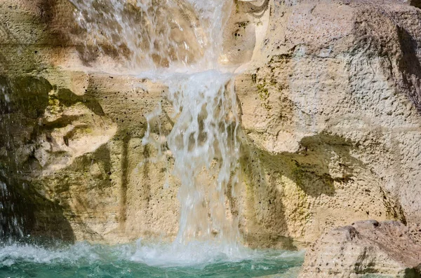 Fuente Agua Vista Cerca — Foto de Stock