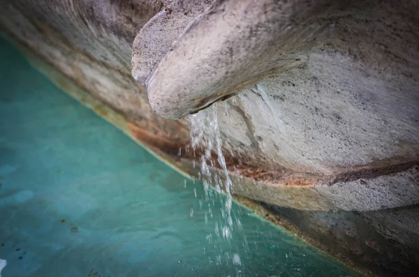 Fuente Agua Vista Cerca — Foto de Stock