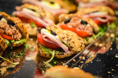 Lezzetli İtalyan panini & başlangıçları