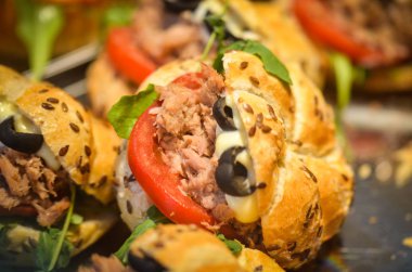 Lezzetli İtalyan panini & başlangıçları