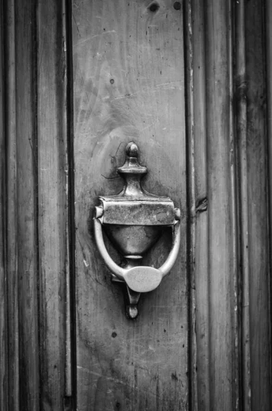 Old Doors Close View Historical Streets Firenze — Stock Photo, Image