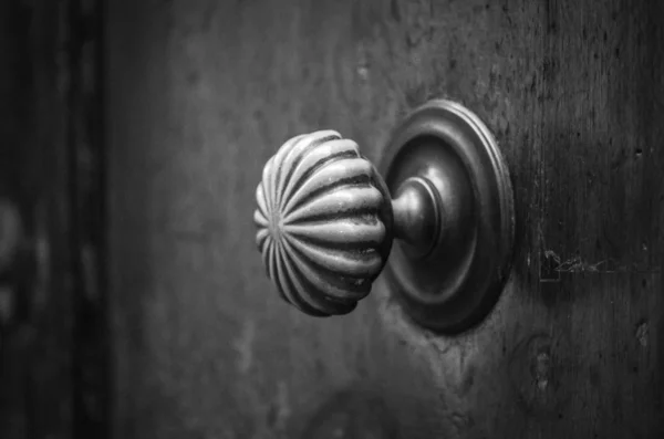 Old Doors Close View Historical Streets Firenze — Stock Photo, Image