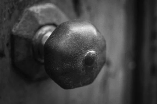 Old Doors Close View Historical Streets Firenze — Stock Photo, Image