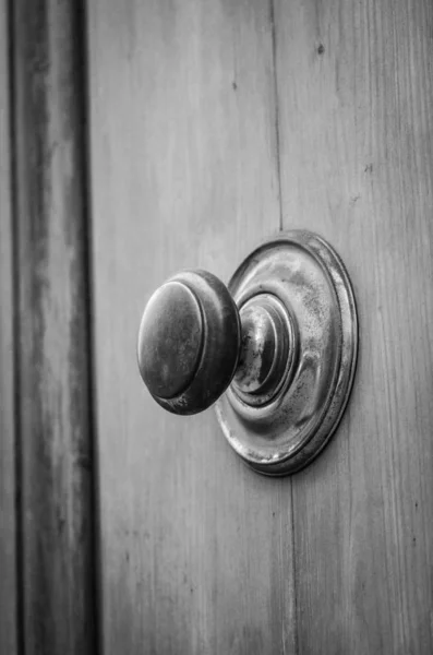 Old Doors Close View Historical Streets Firenze — Stock Photo, Image