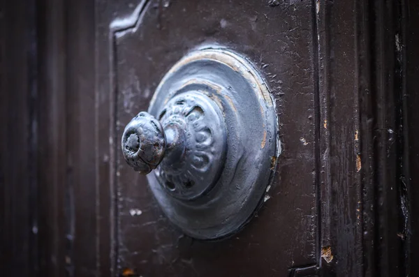 Vieilles Portes Vue Rapprochée Dans Les Rues Historiques Florence — Photo