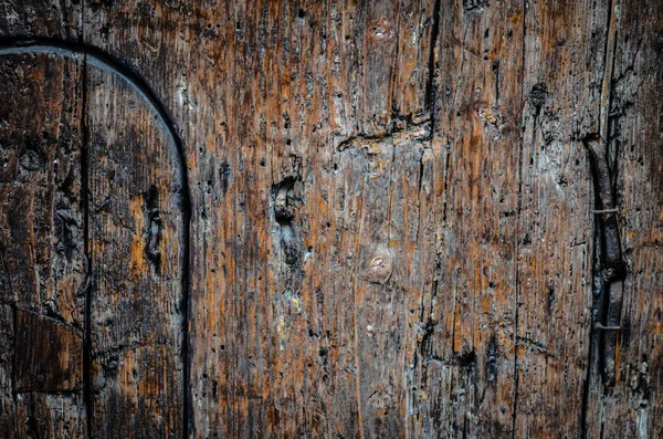 Vieilles Portes Vue Rapprochée Dans Les Rues Historiques Florence — Photo