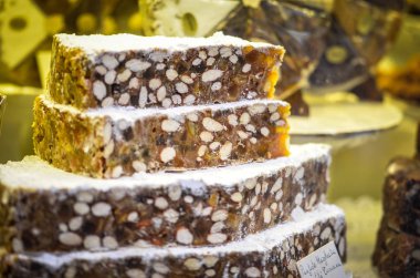 Çikolatalı şekerlemelerin lezzetli karışımı. 