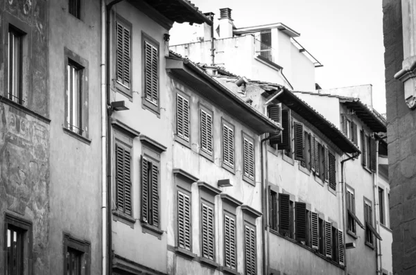 フィレンツェの歴史的な通り ライフスタイル — ストック写真