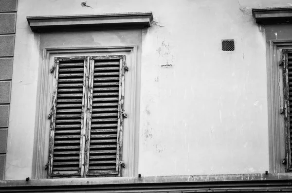 Historische Straßen Von Firenze Hautnah Gebäude Architektur Lebensstil Umgebung — Stockfoto