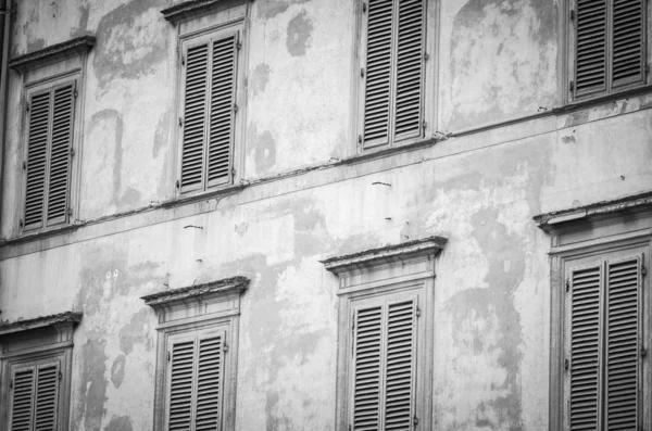 Történelmi Utcák Firenze Közeli Kilátás Épületek Építészet Életmód Környezet — Stock Fotó