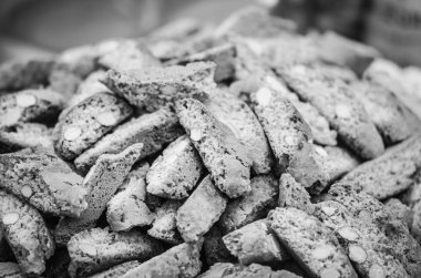 Lezzetli İtalyan hamur işleri - yakın görüş