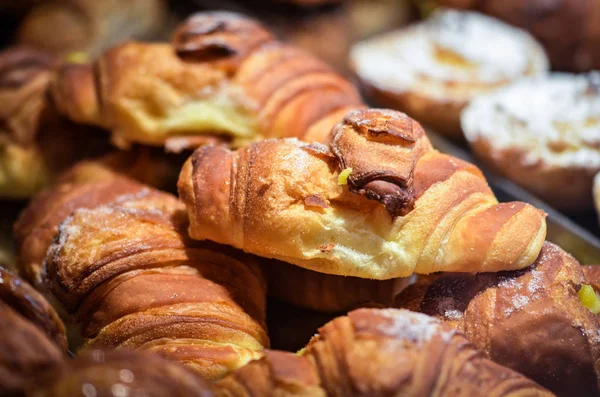Lezzetli İtalyan hamur işleri - yakın görüş
