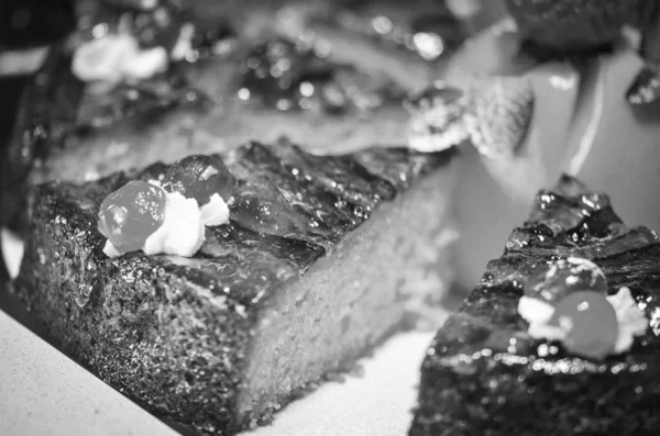 Gustose Mini Torte Con Ingredienti Freschi Frutta — Foto Stock