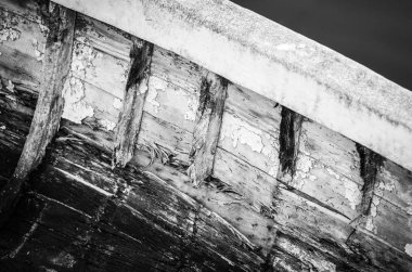 Eski liman manzarası - balıkçı tekneleri, balıkçı tekneleri ve deniz manzarası