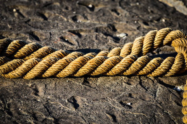 old harbour close up view - fishing ned, fishing boats & seaside view