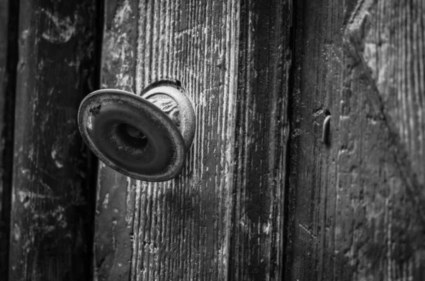 Alte Türen Verschließen Den Blick Die Historischen Straßen Von Triest — Stockfoto