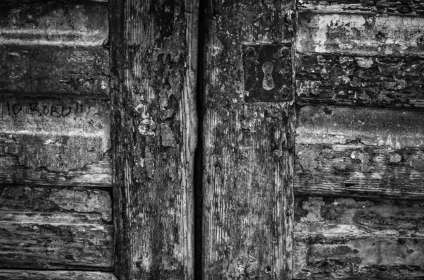 Ancient Doors Close View Historical Streets Trieste — Stock Photo, Image