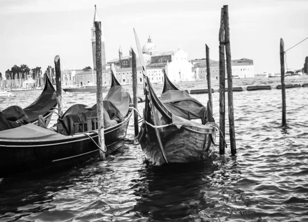 Italiaanse Gondel Close Uitzicht — Stockfoto