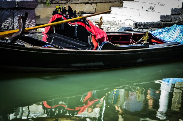 Venetiaanse Straten Van Dichtbij Bekijken — Stockfoto