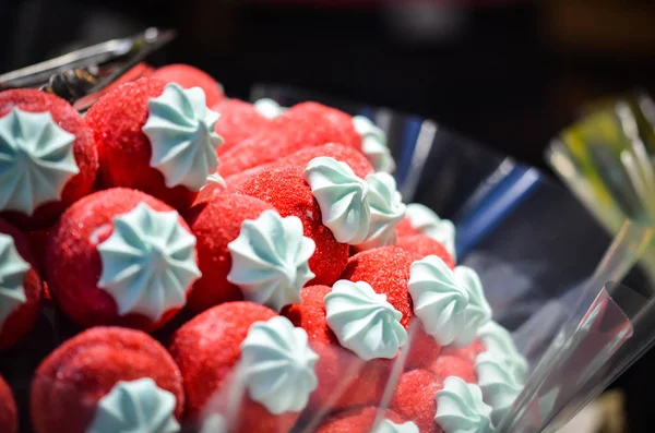 artisanal mix candies within the candy shop in Prague