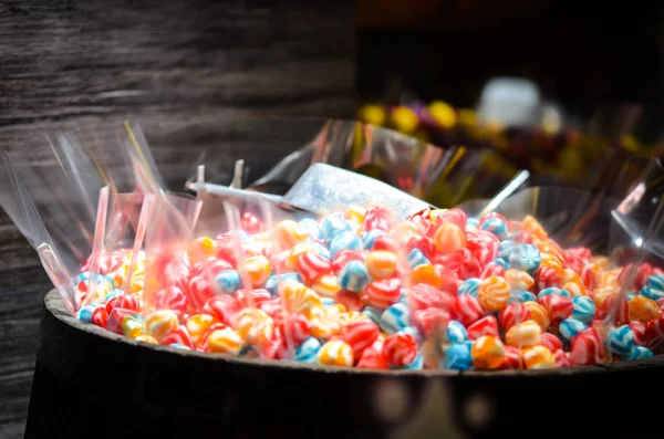 Artisanal Mix Candies Candy Shop Prague — Stock Photo, Image